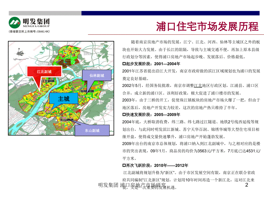 明发集团 浦口房地产市场研究课件_第2页