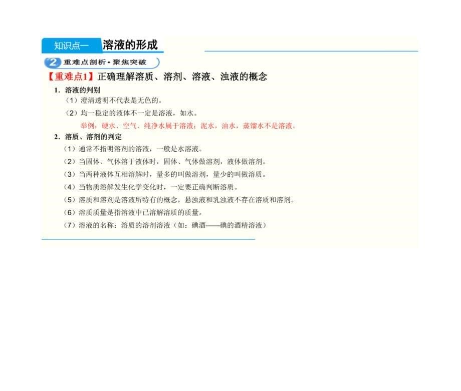 [全]中考初三化学《溶液》必考点复习总结_第5页