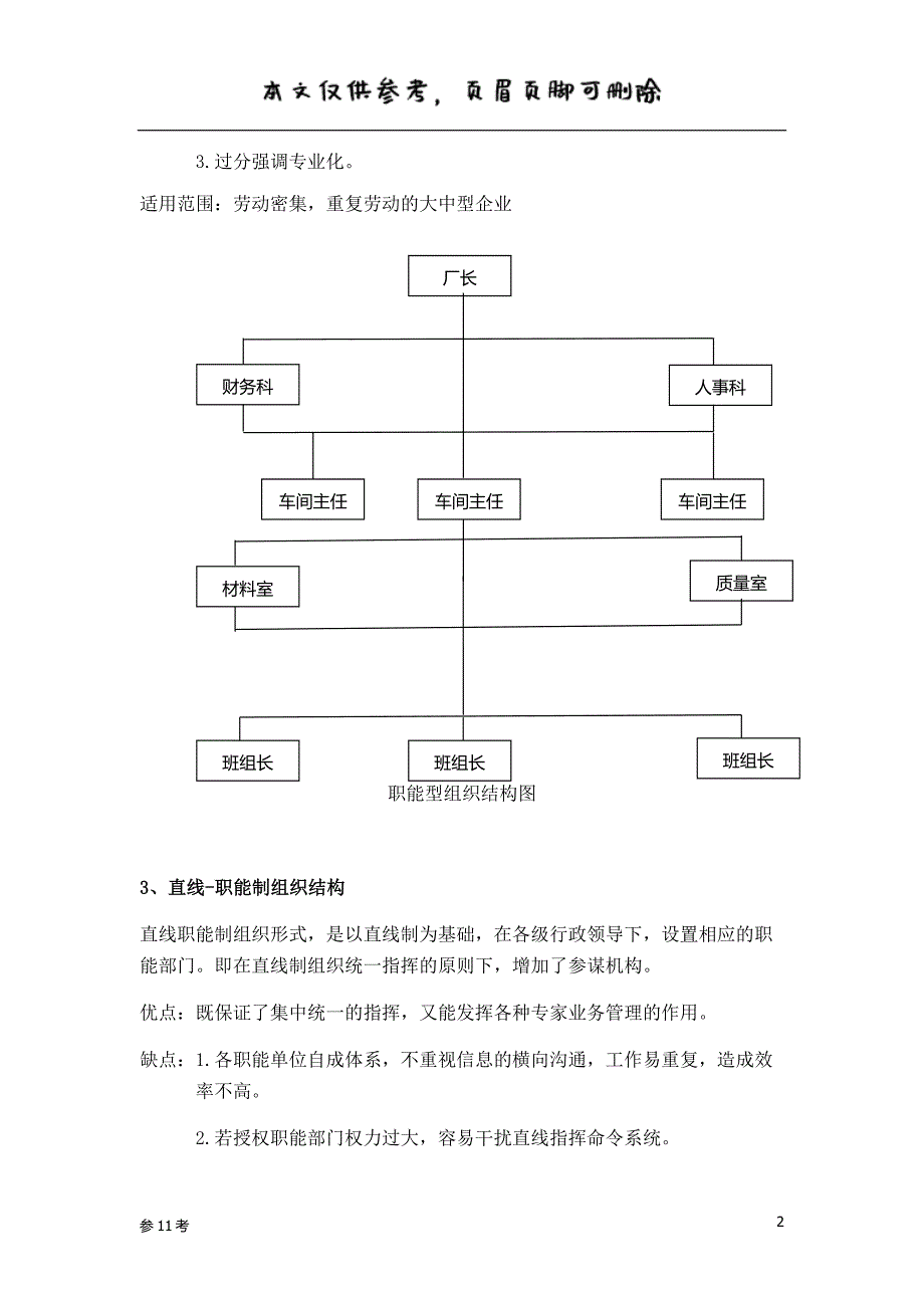 组织结构的类型（古柏书屋）_第2页