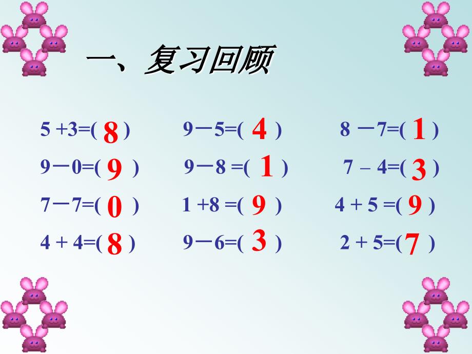 2014秋青岛版数学一上第三单元《走进花果山 10以内的加减法》（信息窗6）ppt课件_第2页