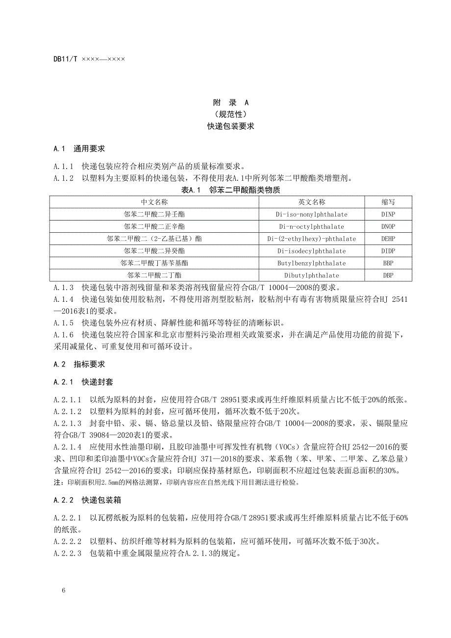 快递绿色包装要求、包装空箱率计算方法、 寄递企业快递绿色包装推进工作考核评价表_第1页