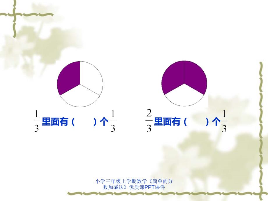 小学三年级上学期数学《简单的分数加减法》优质课PPT课件（经典实用）_第2页