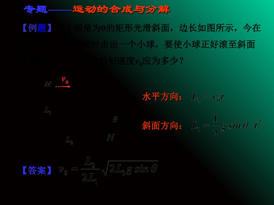 运动的合成与分解（经典实用）_第3页