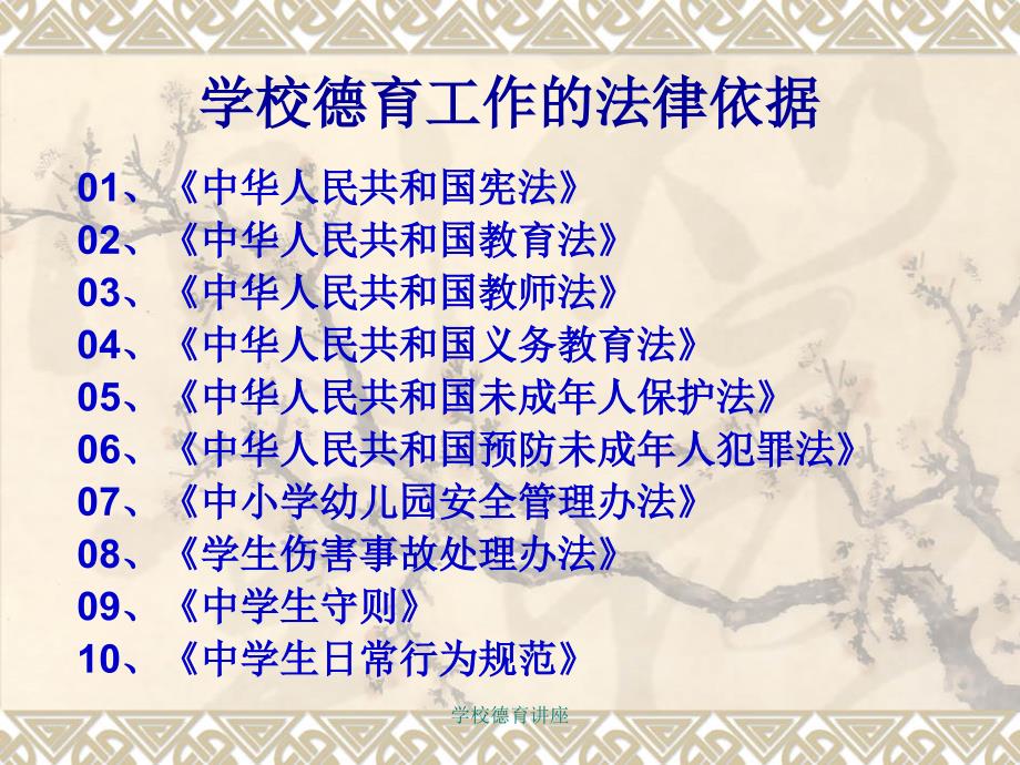 学校德育讲座（经典实用）_第3页