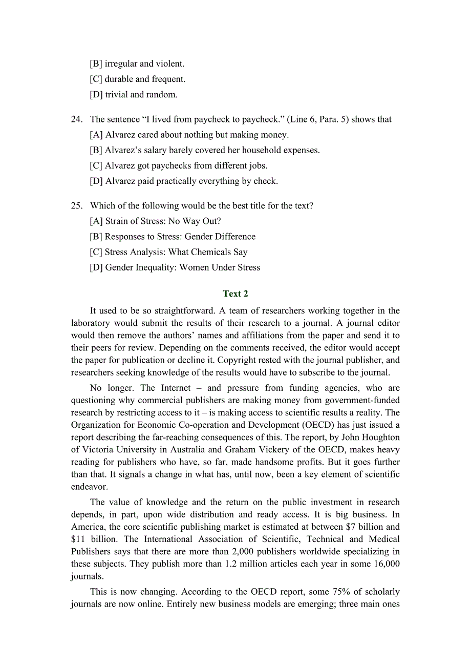 2008年考研英语真题13页_第4页