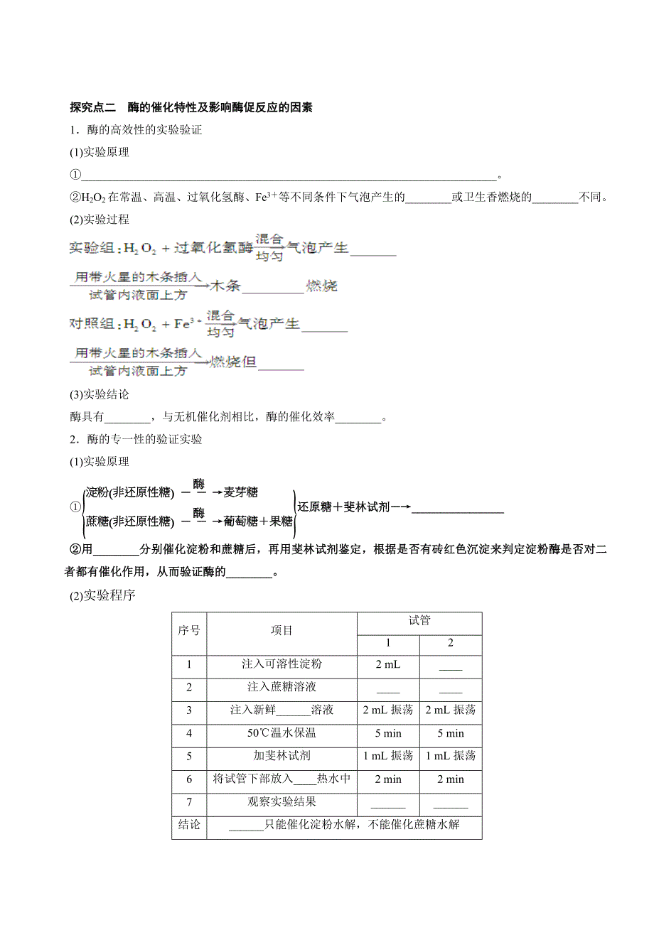 2013高考生物一轮复习学案10-降低化学反应活化能的酶12页_第3页