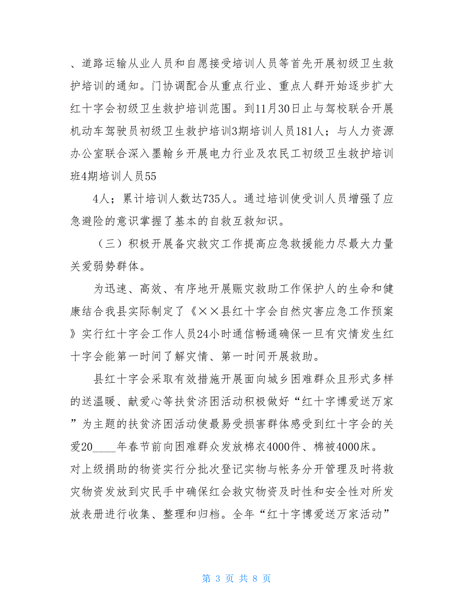 2021红十字会2021年工作总结暨2021工作要点_第3页