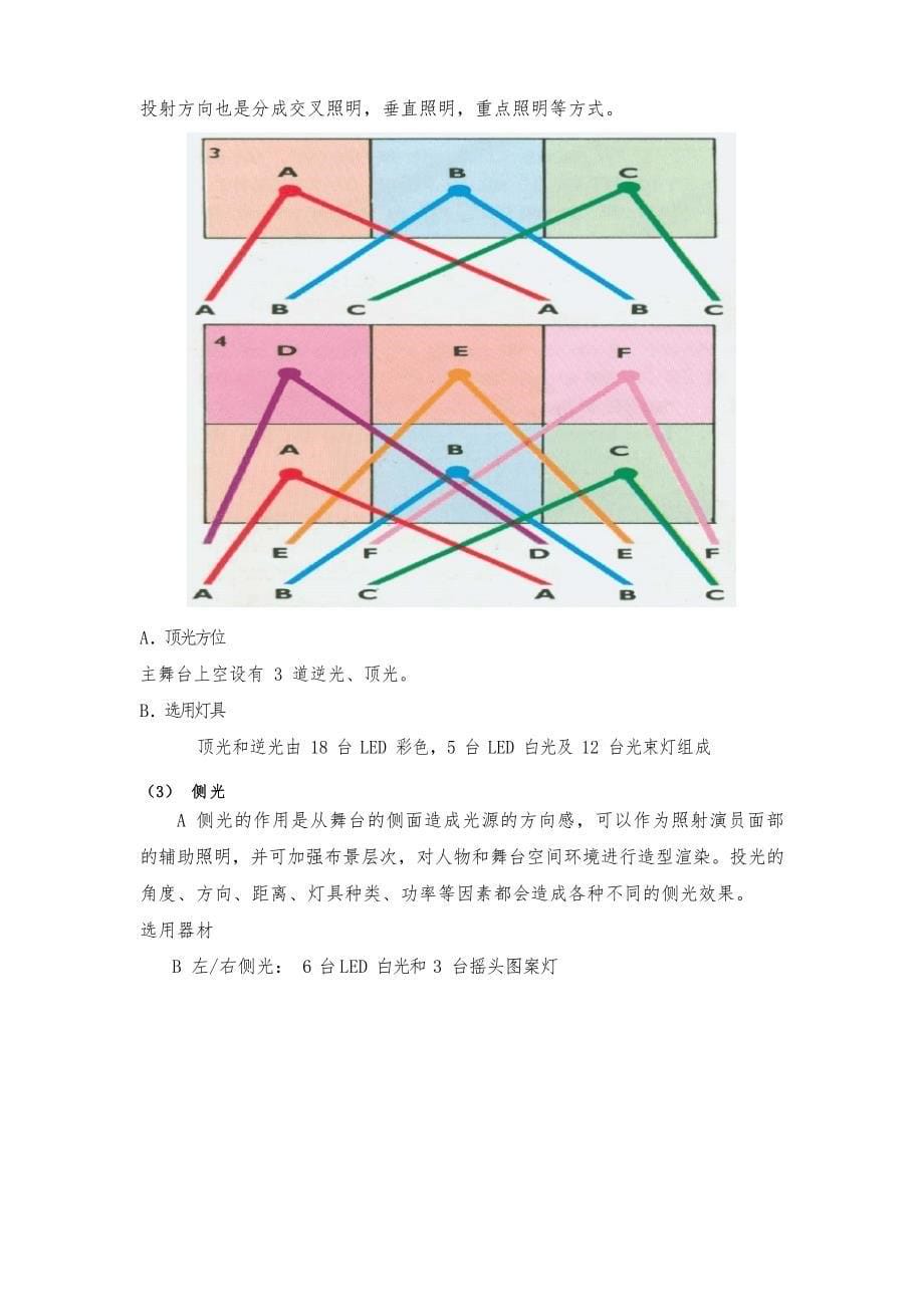 舞台灯光设计说明文档_第5页