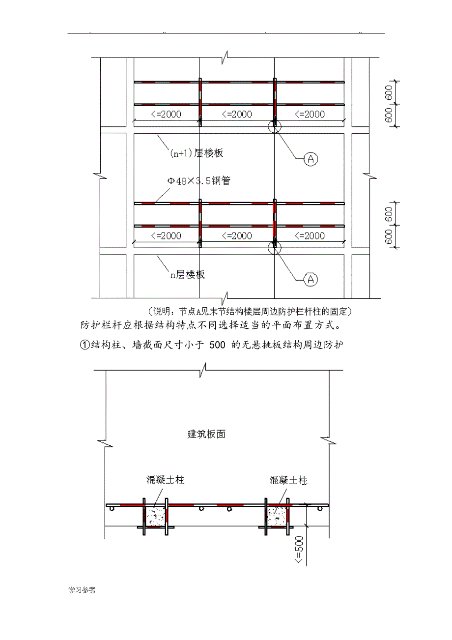 建筑施工现场安全防护设施[设置]计划文档_第3页