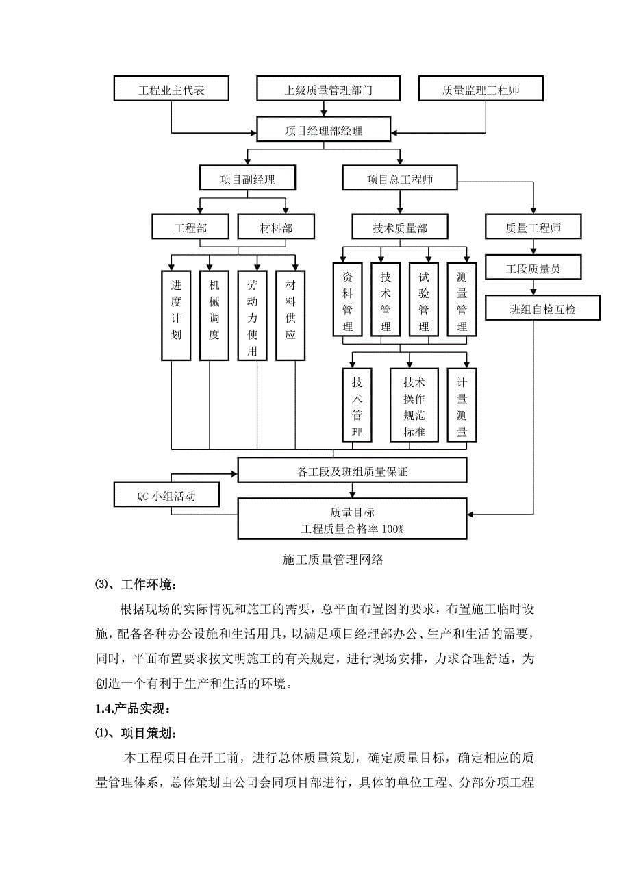 泰州XX港区下青龙港港池码头工程（西区）质量保证体系_第5页