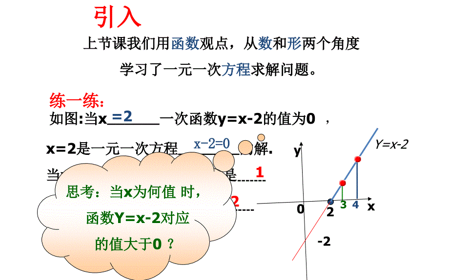 一次函数与一元一次不等式 优课一等奖课件_第2页