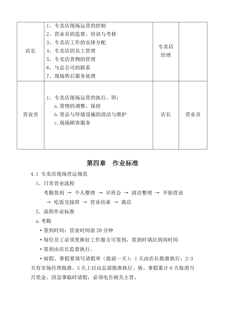 专卖店管理体系手册汇编__第3页