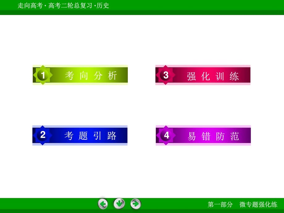 走向高考高考历史二轮复习微专题强化十九历史上重大改革_第4页