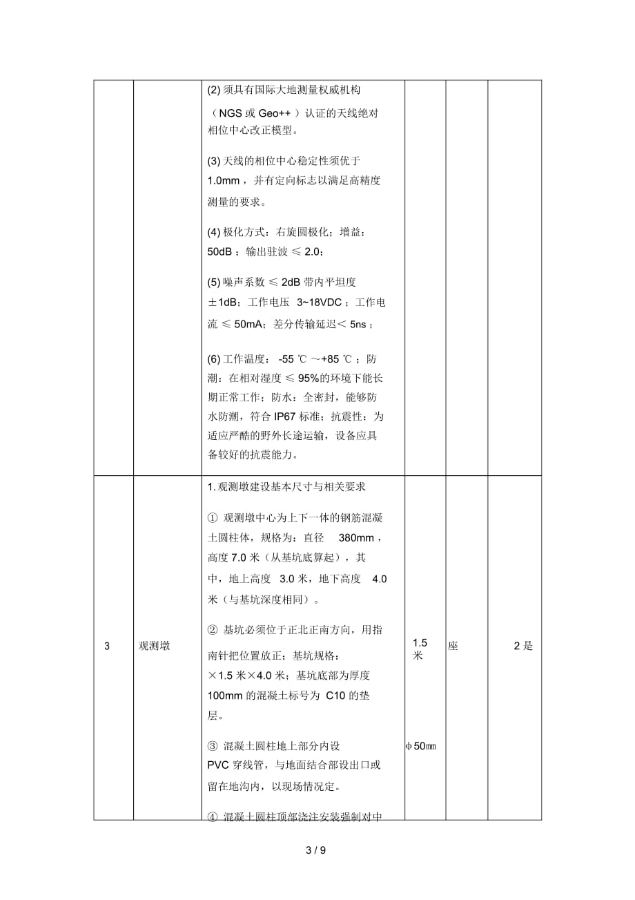 鄢陵县北斗导航定位基准站采购需求、评标标准等说明_第4页