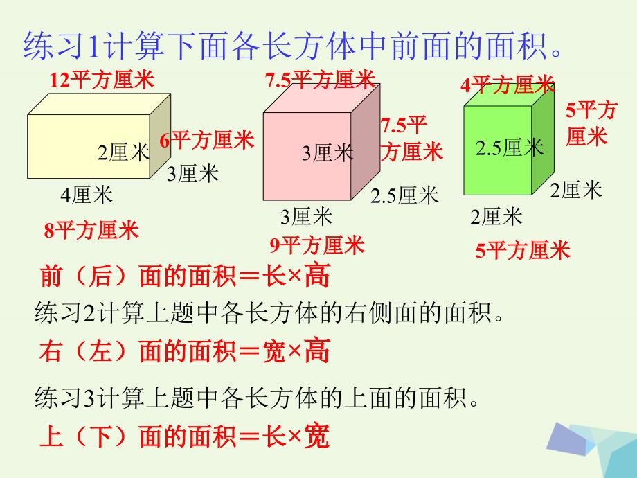 六年级数学上册 1.2 长方体和正方体的表面积课件1 苏教版[共22页]_第2页