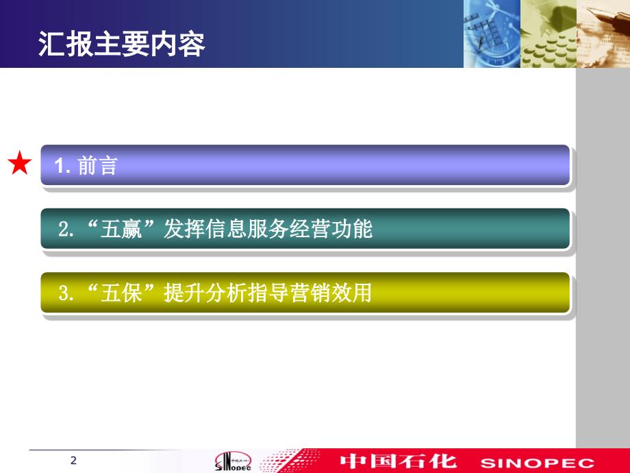 [精选]信息及营销分析工作会议汇报材料03_第2页