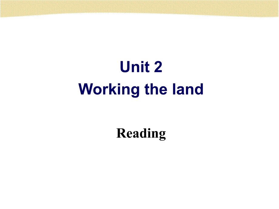 高一下学期英语必修4Unit2reading课件_第1页