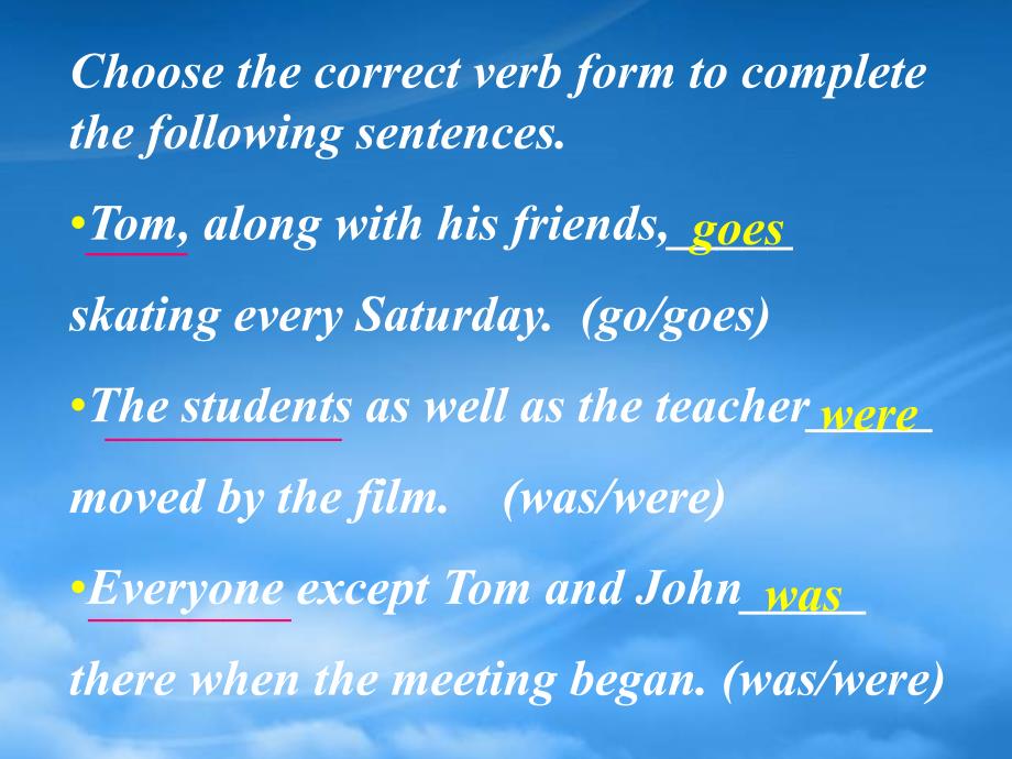 Subject verb 人教（通用）_第3页