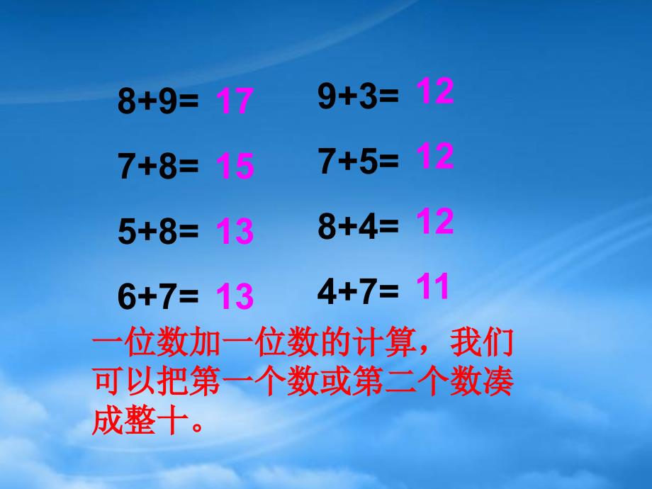 一级数学下册 两位数加一位数（进位） 7课件 人教（通用）_第3页