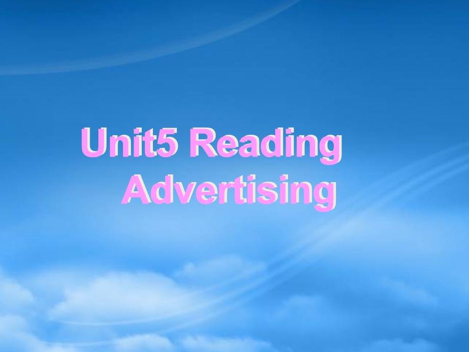 Unit5 Reading人教（通用）_第1页