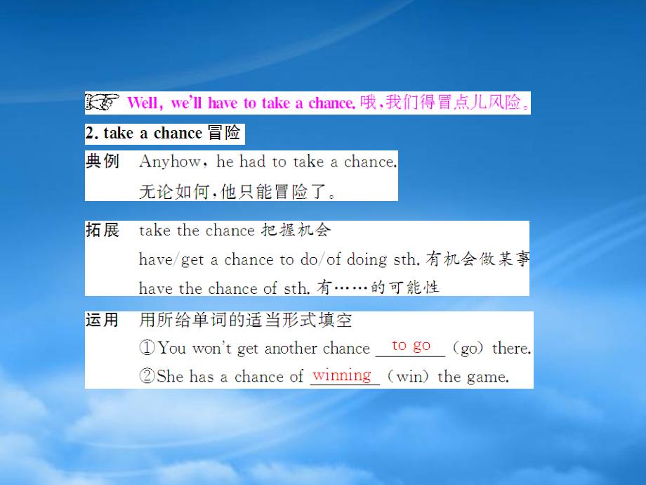 《随堂优化训练》高中英语 Unit 3 Section Ⅲ Using Language课件 新人教必修3（通用）_第3页