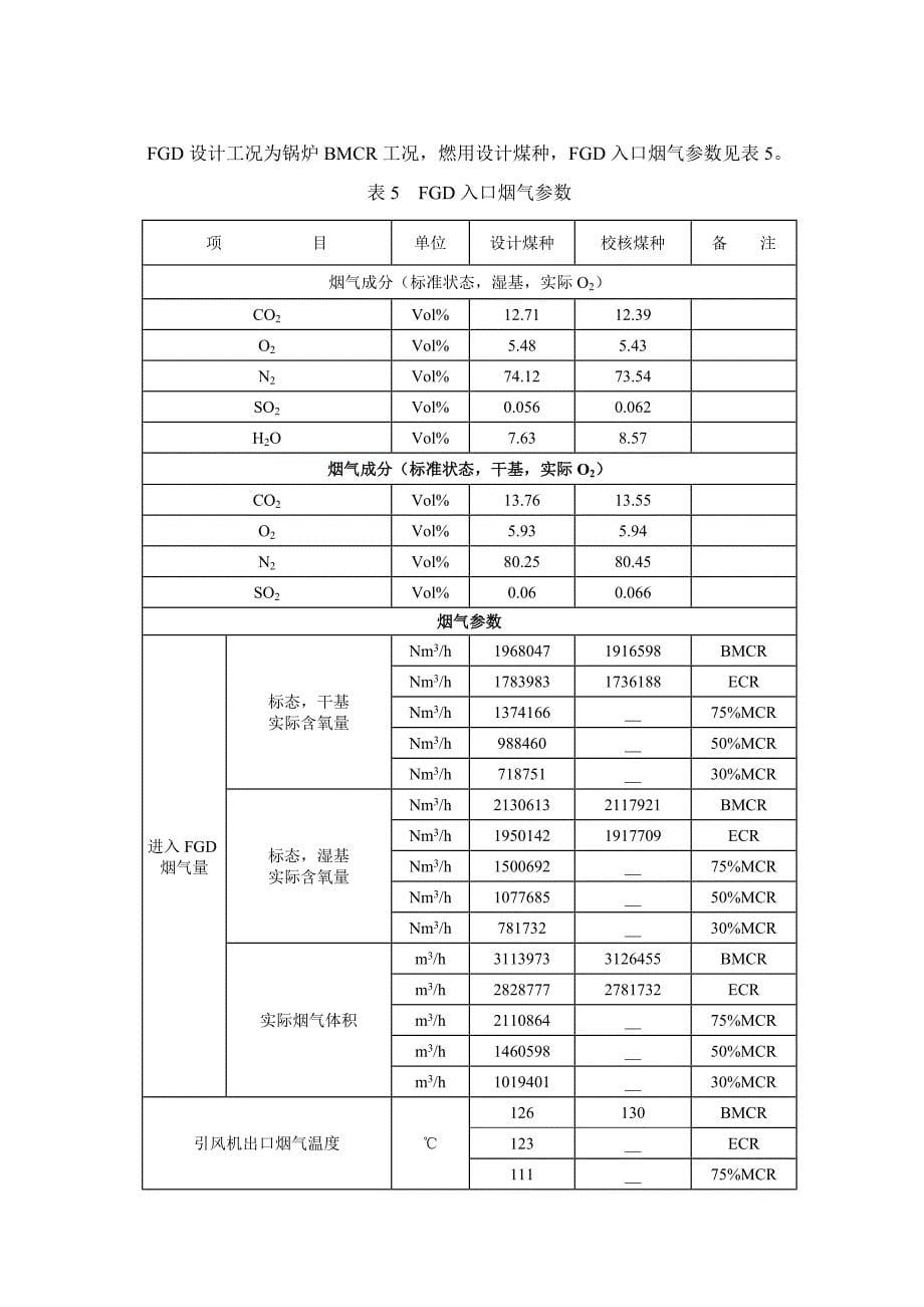 XX电厂XX机组脱硫整套启动调试报告(总28页)_第5页