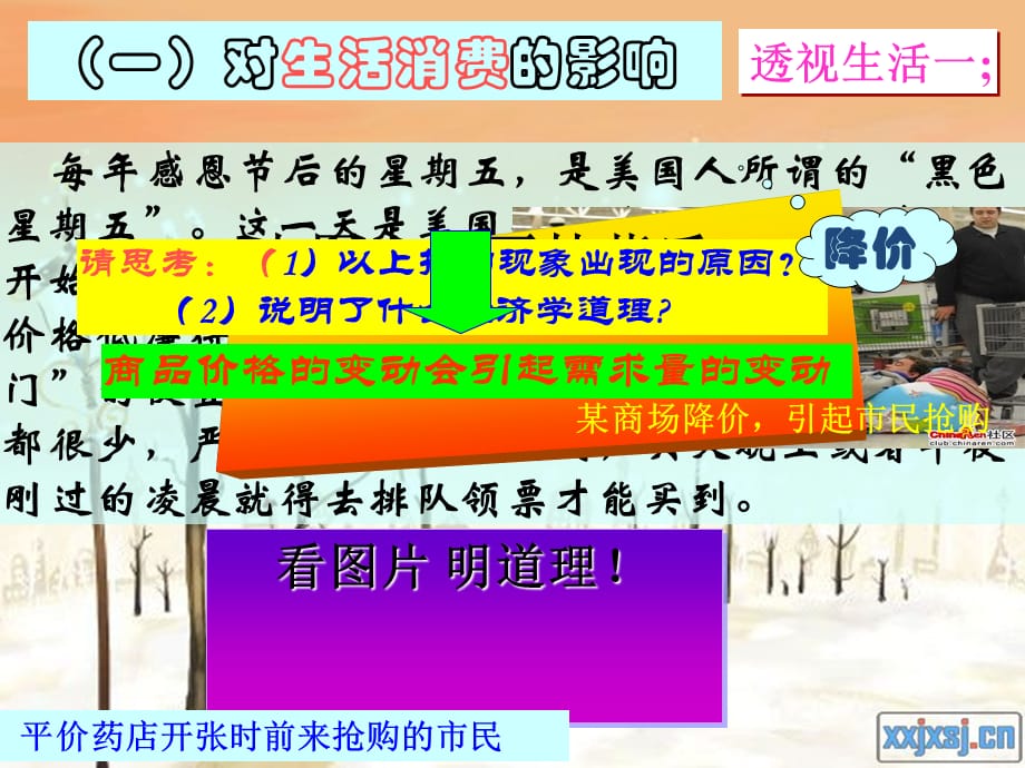 浙江省桐庐分水高级中学高中政治 第二课 第二框 价格变动的影响课件 新人教必修1 (2)（通用）_第2页