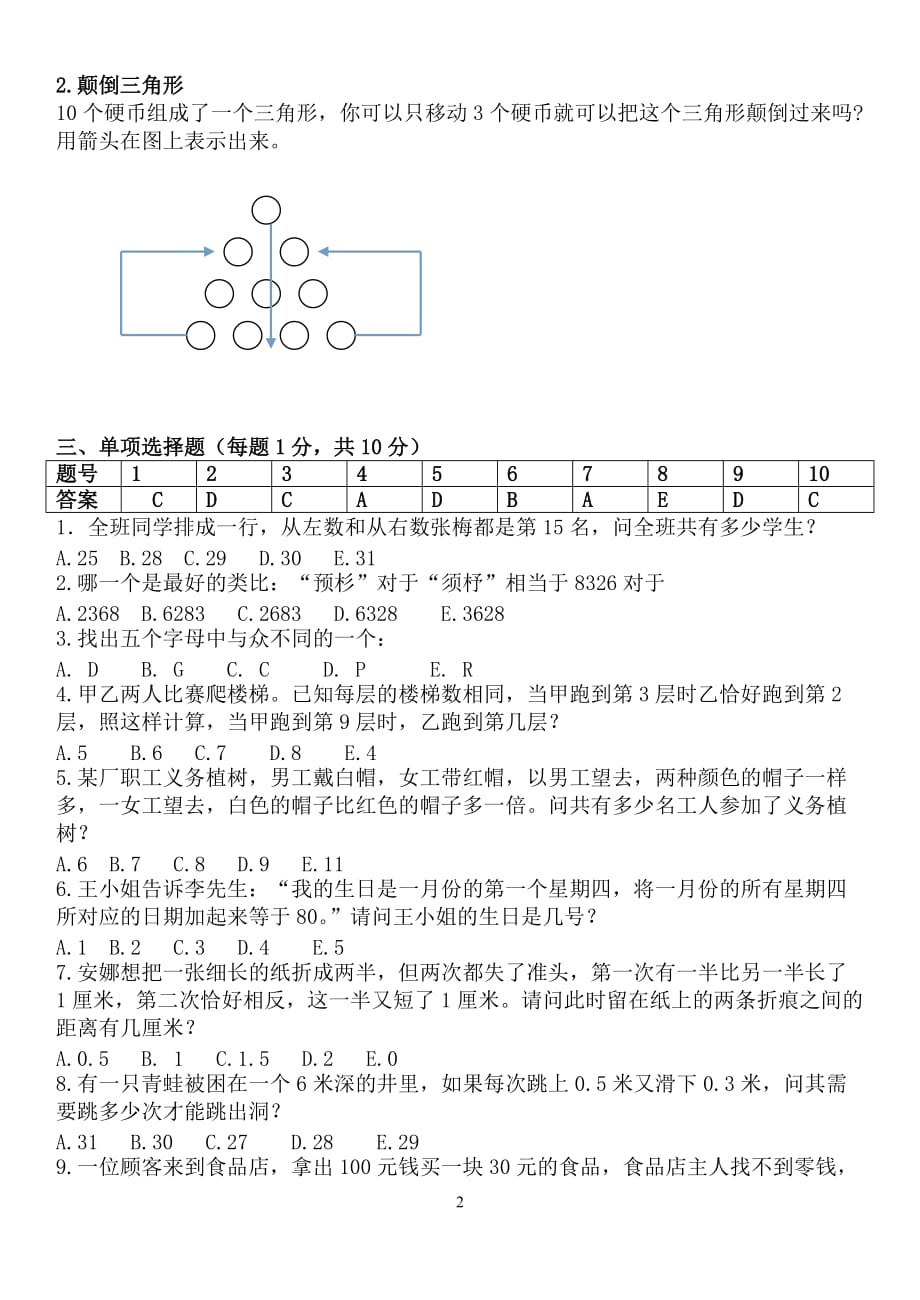 创新能力学模拟测验及答案_第2页