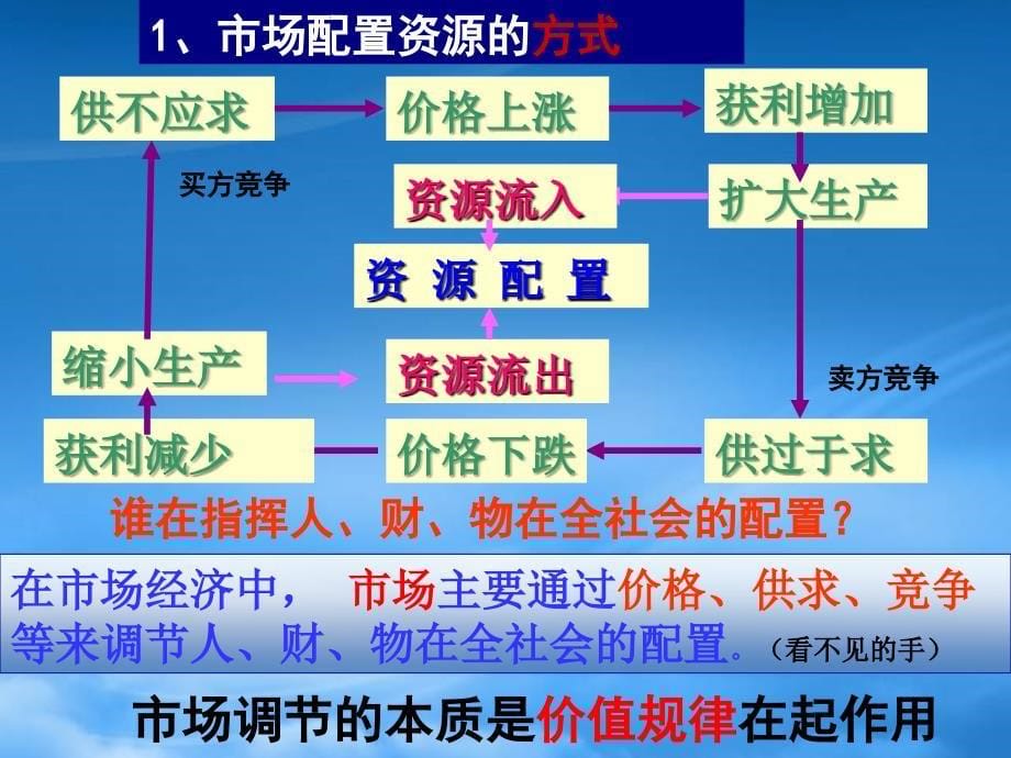 高一政治 9.1市场配置资源课件（通用）_第5页