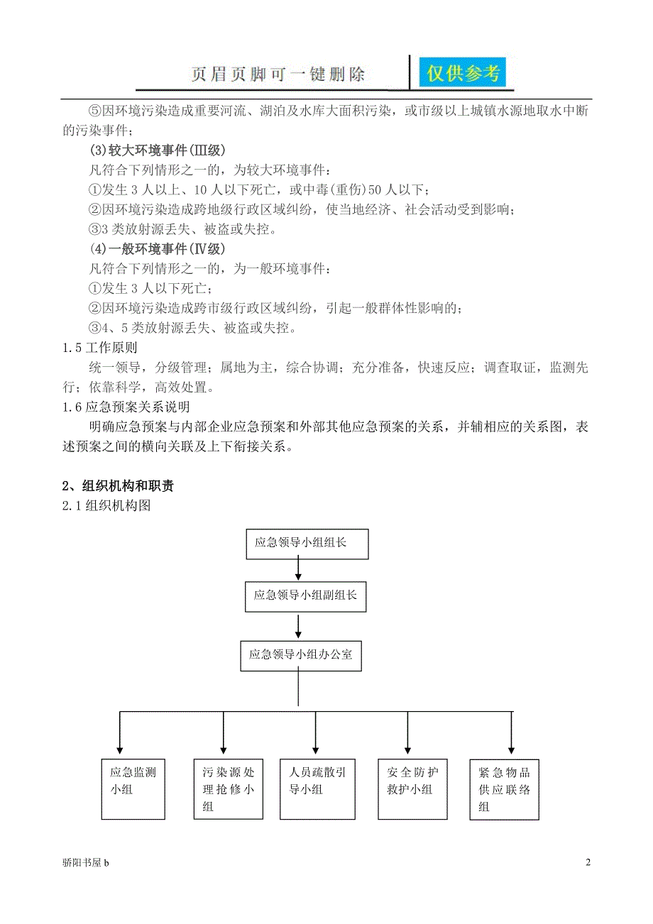 环境应急预案(范本)【知识分享】_第2页