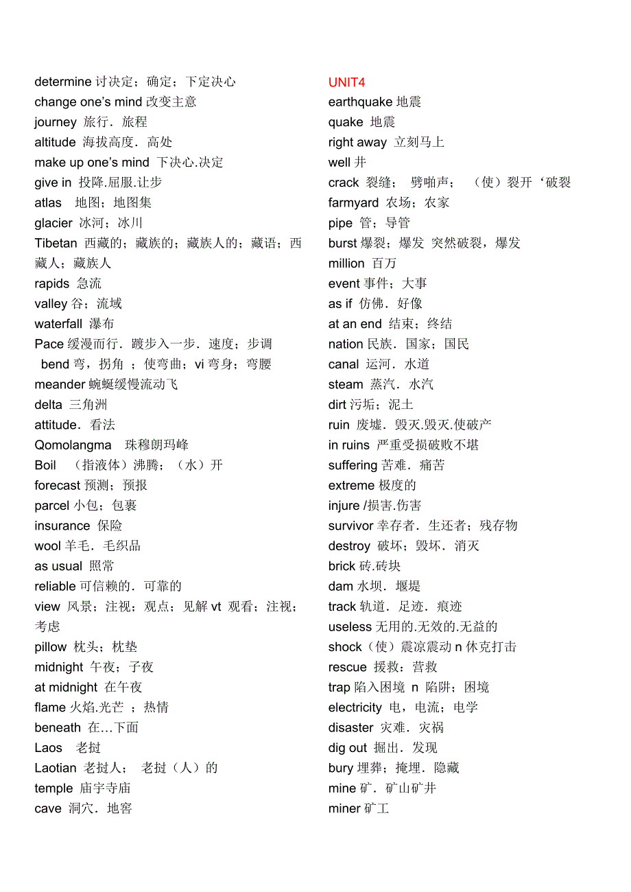 高中英语(必修一至选修八)单词表(总45页)_第4页