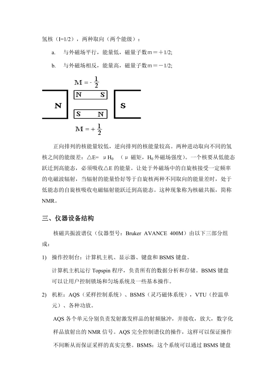 核磁共振实验报告(总6页)_第2页