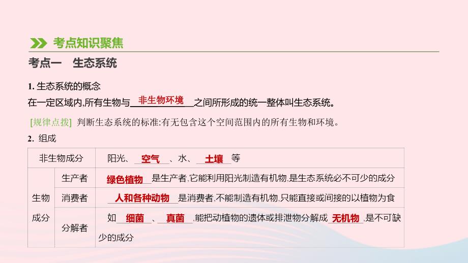 【最新】江苏省徐州市中考生物复习 第二单元 生物与环境 第03课时 生态系统与生物圈课件-人教级全册生物课件_第2页