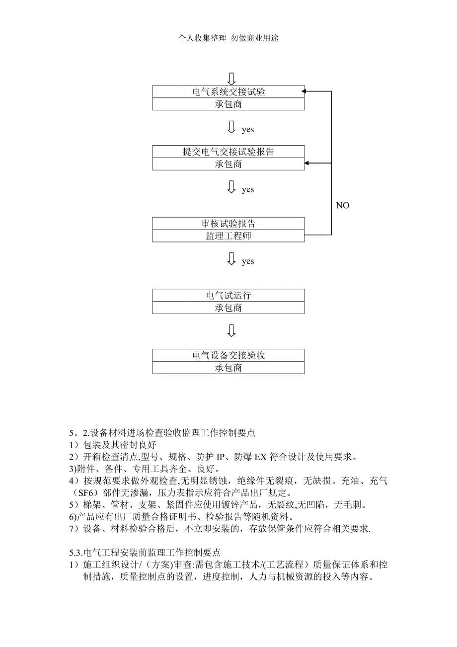 电气 工程施工质量监理细则_第5页