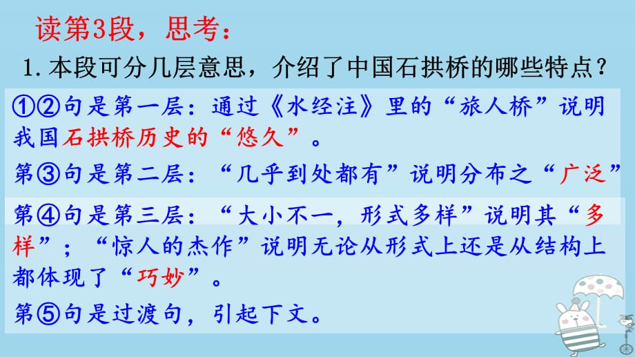 【最新】江苏省盐城市级语文上册 第五单元 第17课《中国石拱桥》课件2 新人教版-新人教级上册语文课件_第2页