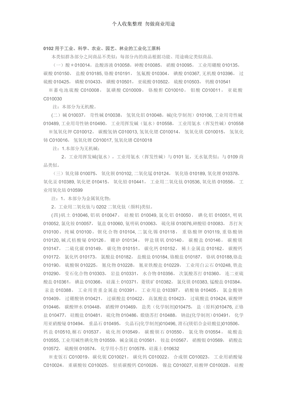 第1类用于工业、科学、摄影、农业、园艺_第2页