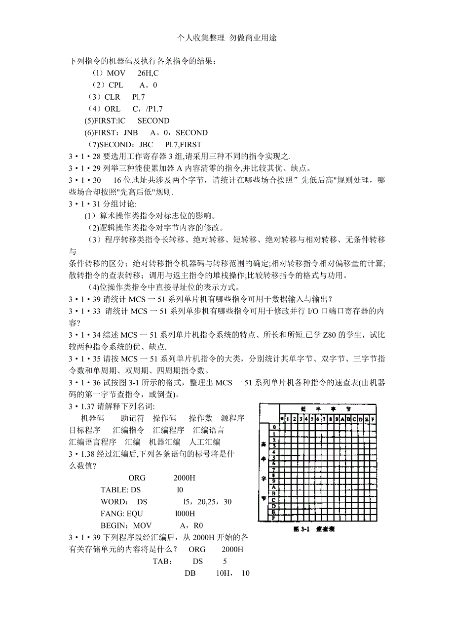 第3章-MCS-51系列单片机的指令系统和汇编语言程序_第4页