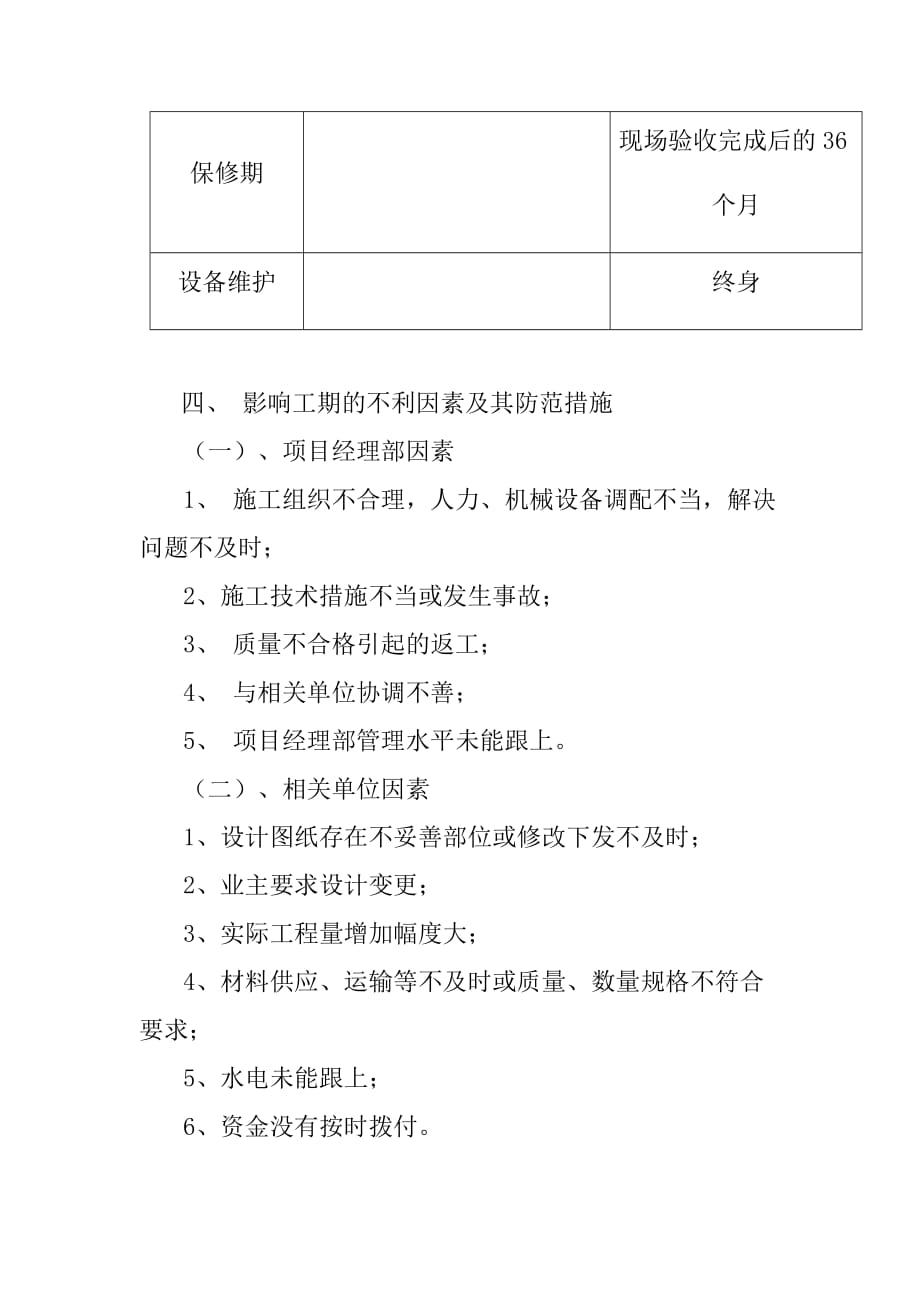 拼接屏监控系统及监控室装修改造项目施工进度计划进度保证措施_第3页