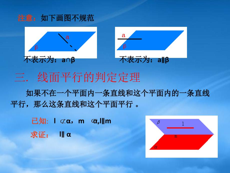 湖北省孝感市综合高级中学 2.2直线、平面平行的判定及其性质课件（3）（通用）_第4页