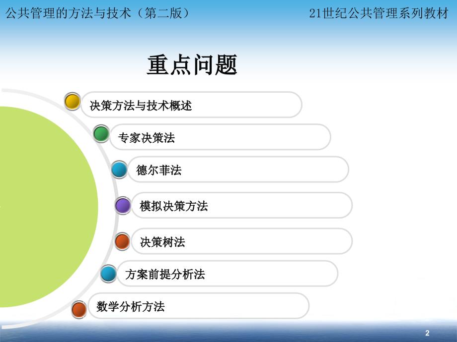 公共管理的方法与技术教材(PPT 33页)_第2页