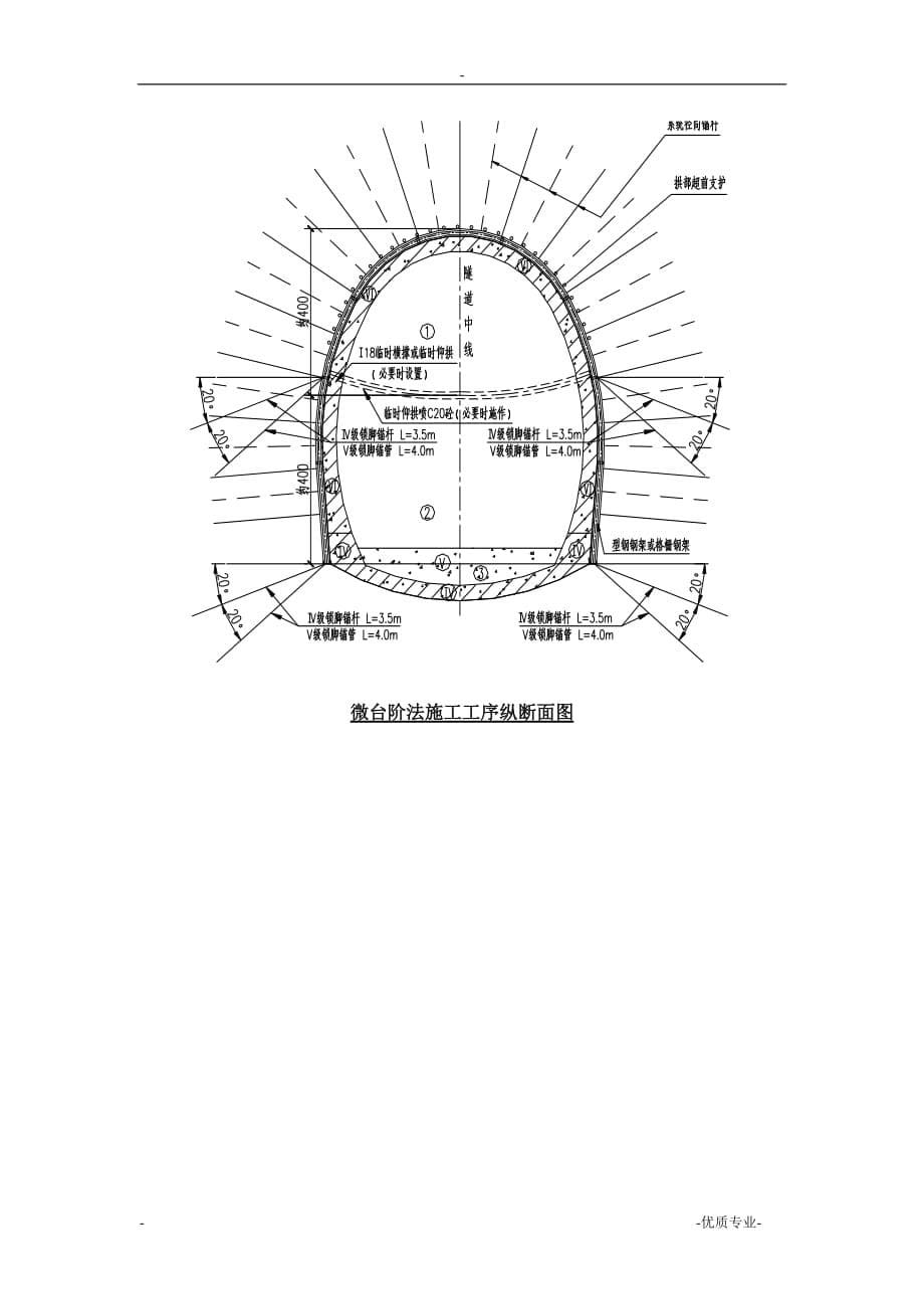 隧道微台阶法开挖施工技术交底大全_第5页