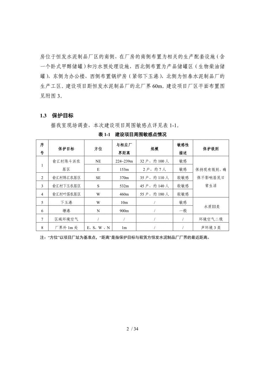 生物能源公司新建项目环境影响报告书(doc 34页)_第5页