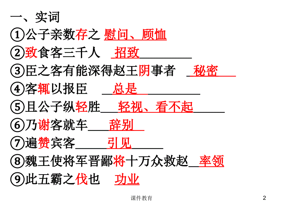 信陵君窃符救赵复习【上课课件】_第2页