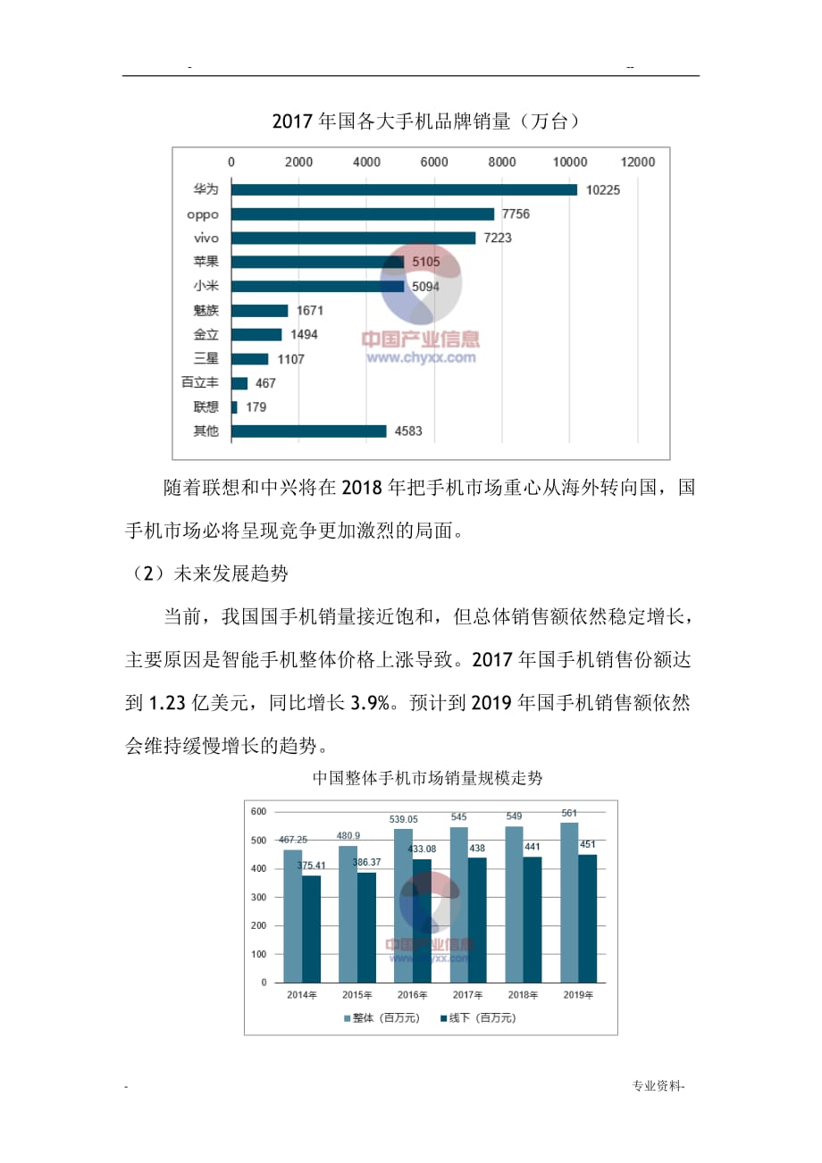 手机市场环境分析_第2页