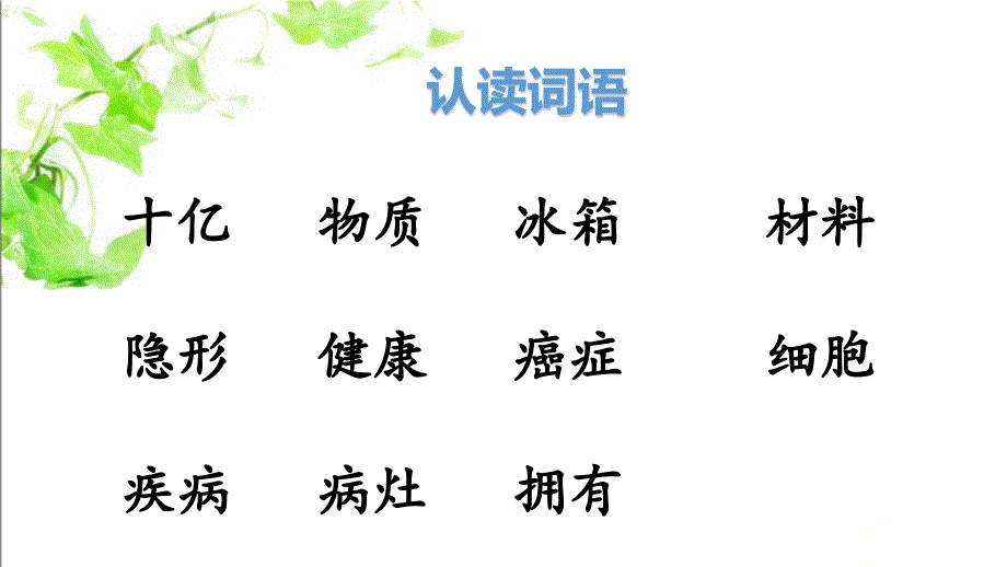 部编人教版四年级下册语文 纳米技术就在我们身边 第2课时 教学课件_第3页