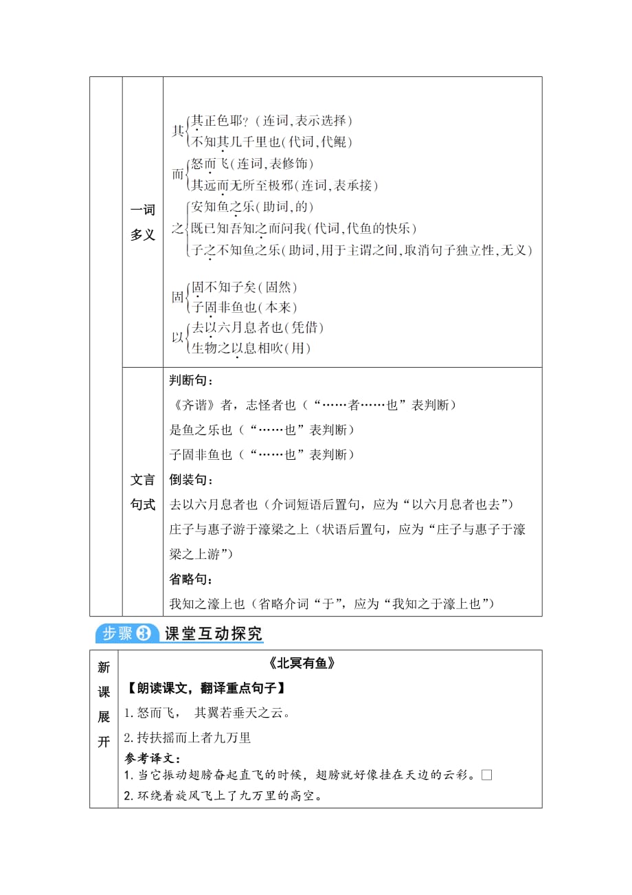 八年级下册语文部编版21-《庄子》二则（教案）_第2页