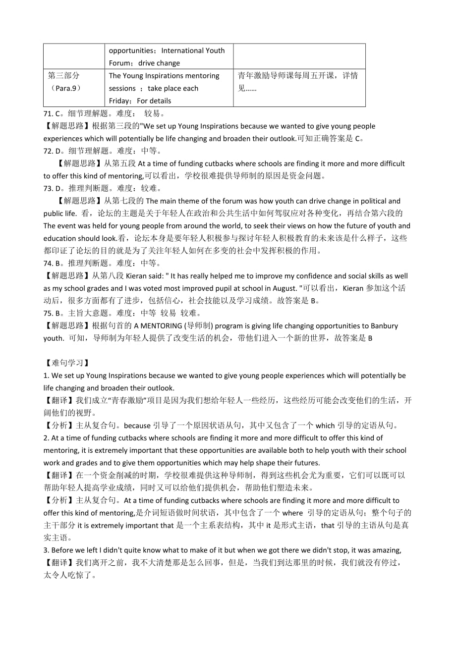 2013年高考英语试题分类汇编 广告类阅读理解 Word版含解析_第4页