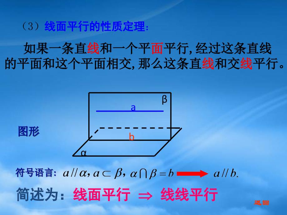 高中数学 空间中的平行关系课件 新人教A必修2（通用）_第3页