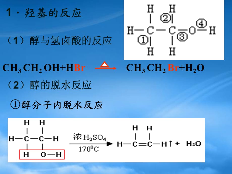 高二化学醇的化学性质课件（通用）_第3页