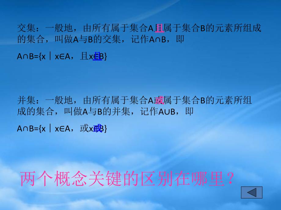 高中数学《交集、并集》课件4 苏教必修1（通用）_第3页